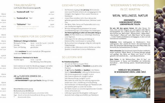 Weinpreisliste Potpourri 2025